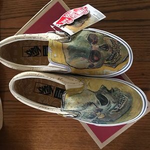 Vans x Van Gogh Slip-On Skull